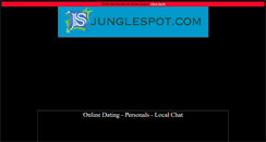 Desktop Screenshot of junglespot.com