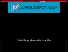 Tablet Screenshot of junglespot.com
